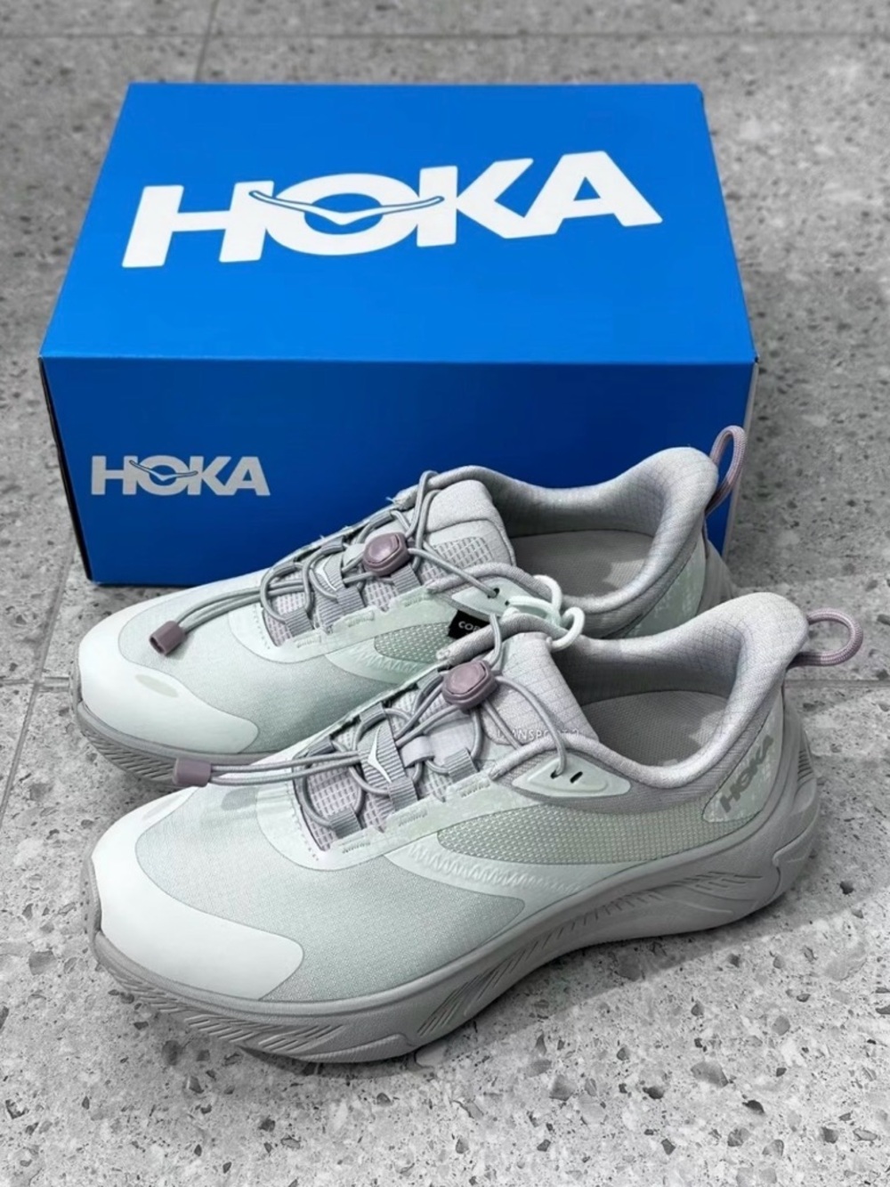 ✨Host pick✨Hoka Women's Seafoam transport 2 Trail Running Shoes Size 9B